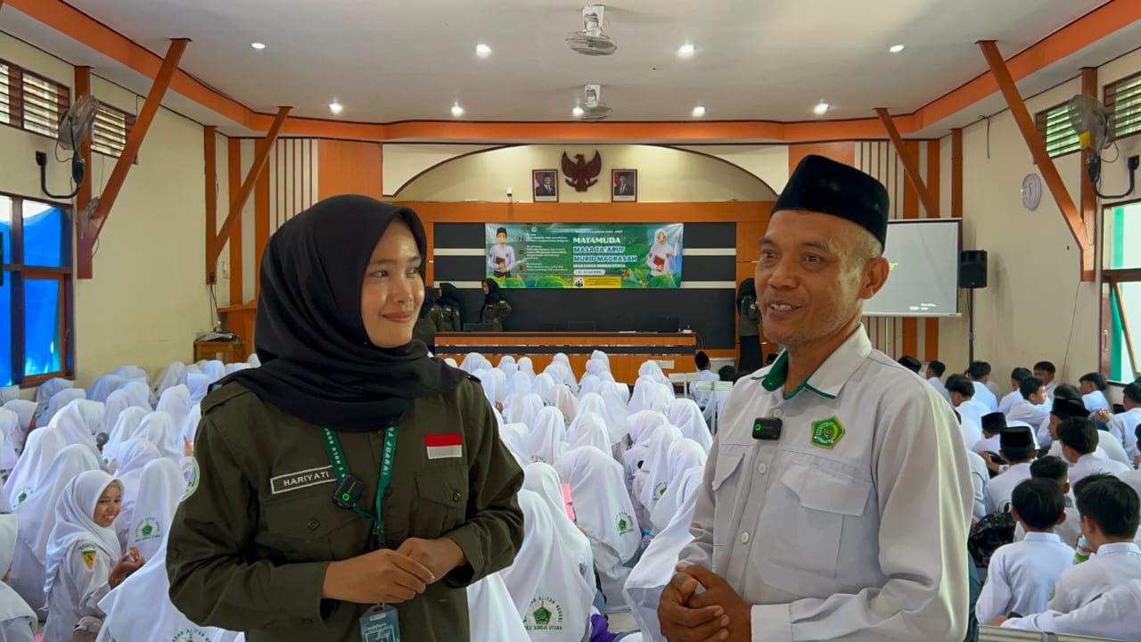 MATAMUDA MAN 2 HSU Makin Istimewa dengan Kehadiran Pengawas Madrasah KEMENAG HSU